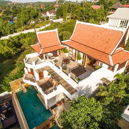 Thai Heritage Villa Melitta Bangrak Bohput, Beach, Pool, Seaviews, 6-Suite, Full Villa, Luxury, Aaa Location Koh Samui Exterior foto