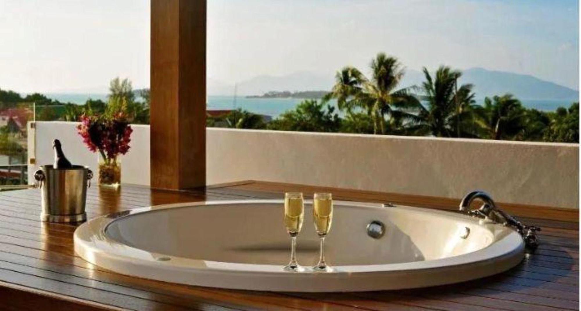 Thai Heritage Villa Melitta Bangrak Bohput, Beach, Pool, Seaviews, 6-Suite, Full Villa, Luxury, Aaa Location Koh Samui Exterior foto