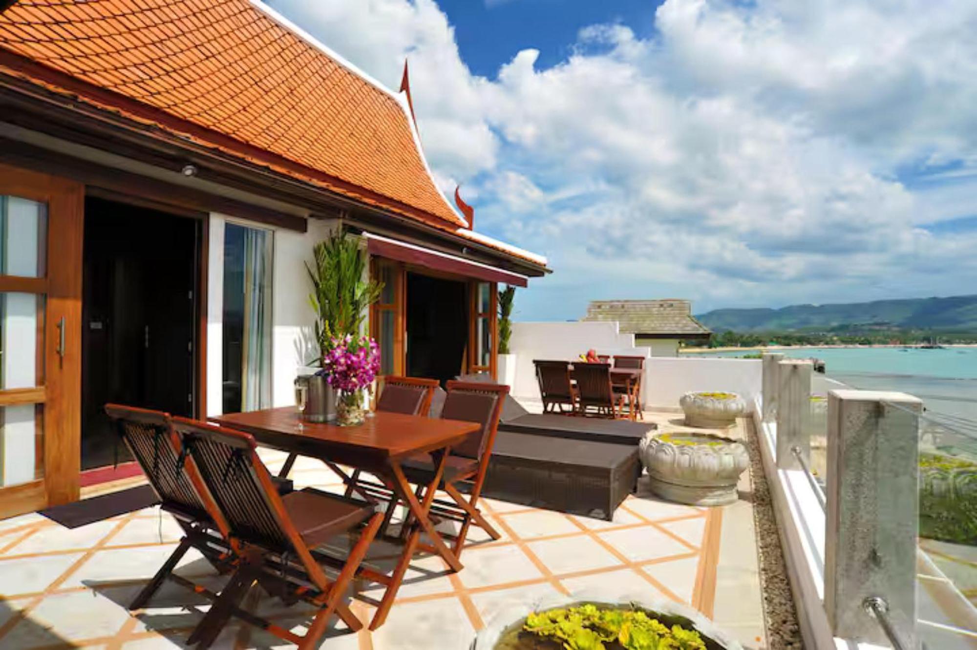 Thai Heritage Villa Melitta Bangrak Bohput, Beach, Pool, Seaviews, 6-Suite, Full Villa, Luxury, Aaa Location Koh Samui Exterior foto