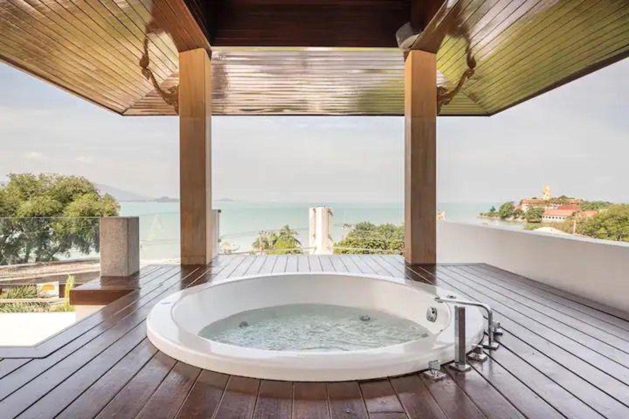 Thai Heritage Villa Melitta Bangrak Bohput, Beach, Pool, Seaviews, 6-Suite, Full Villa, Luxury, Aaa Location Koh Samui Exterior foto